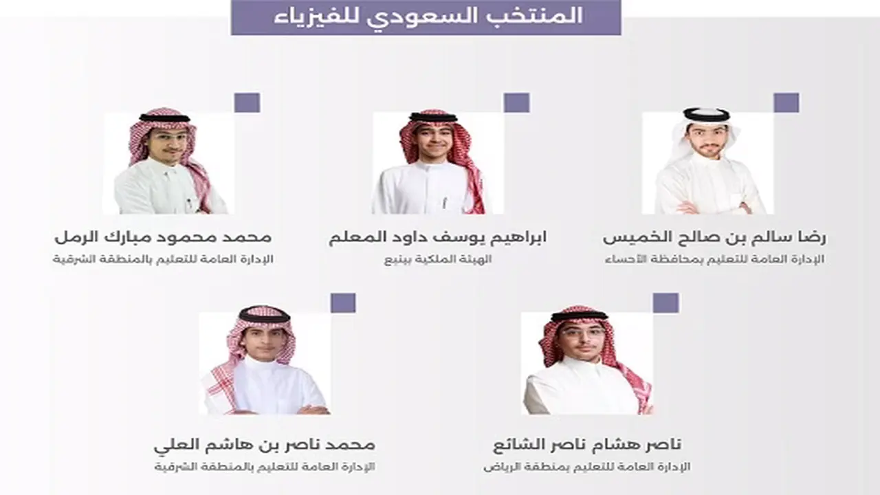 فريق الموهوبين.. 5 طلاب يمثلون السعودية في أولمبياد شمال البلطيق الدولي للرياضيات